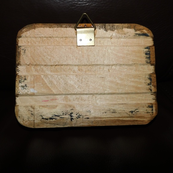 Handmade Wine Cork Key Hanger Rack Necklace Jewelry Holder Solid Wood 3 Hook - Picture 5 of 6